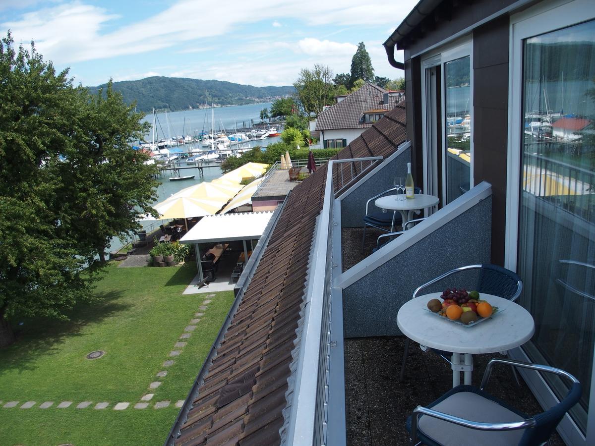 Hotel Pension Cafe Hasler Bodman-Ludwigshafen Bagian luar foto